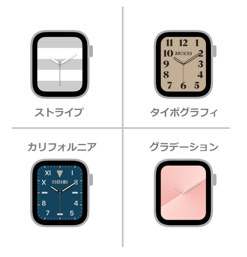 女性におすすめ おしゃれなapple Watchの文字盤4選 デジタル教科書