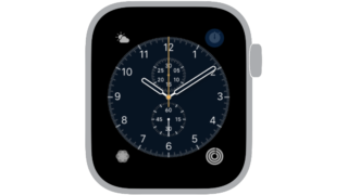 Apple Watchの文字盤クロノグラフを追加する方法